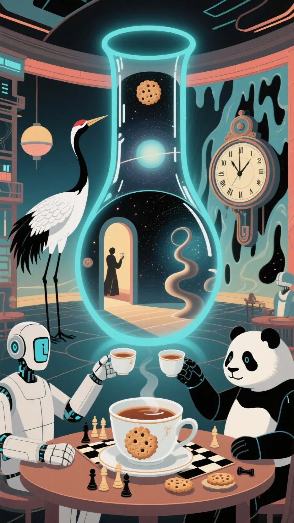 雾散不识归舟
